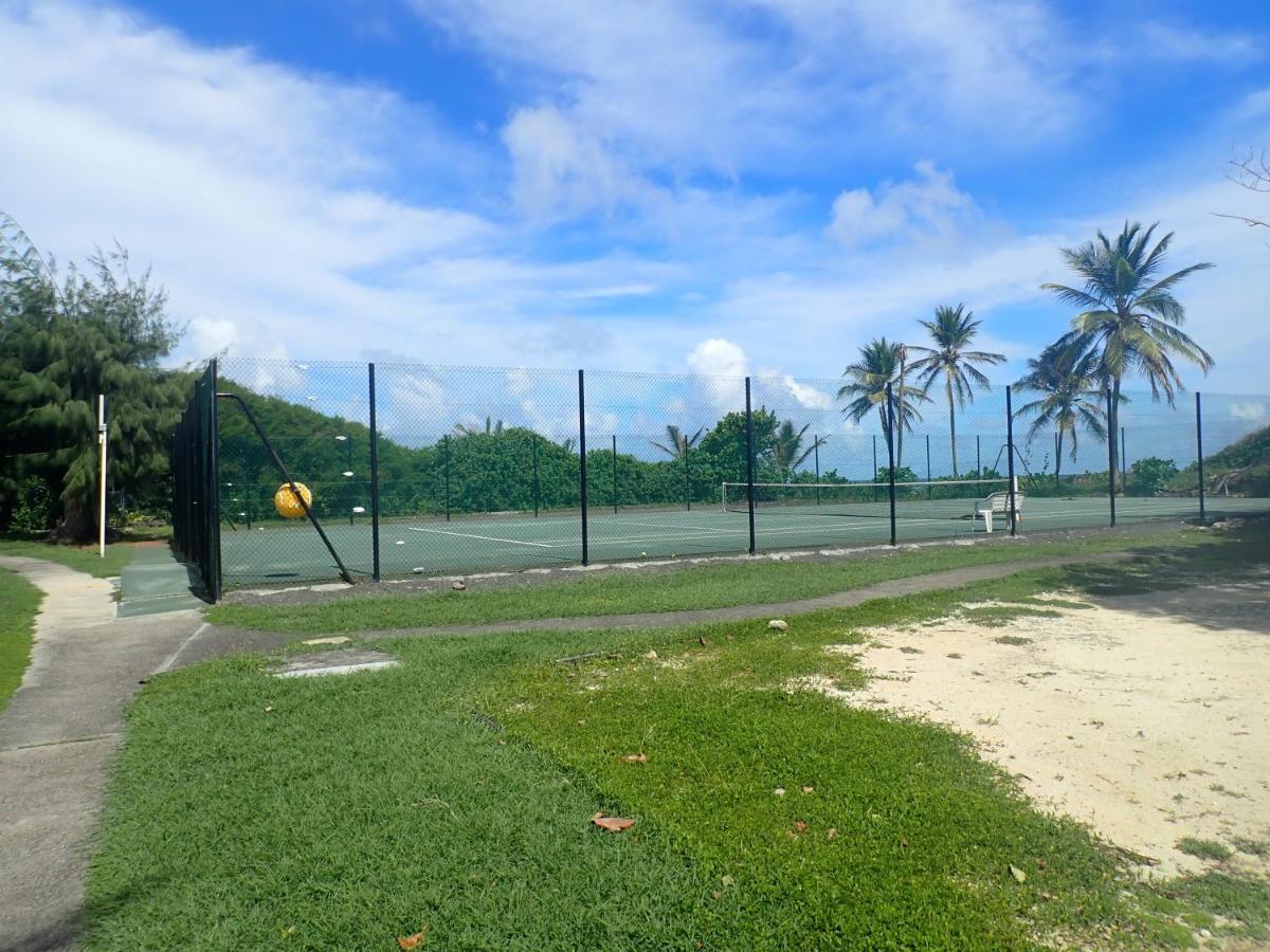 Ti Kaz Emeraude - Mer, Soleil Et Sable Fin, Piscine Et Tennis سانت فرانسوا المظهر الخارجي الصورة